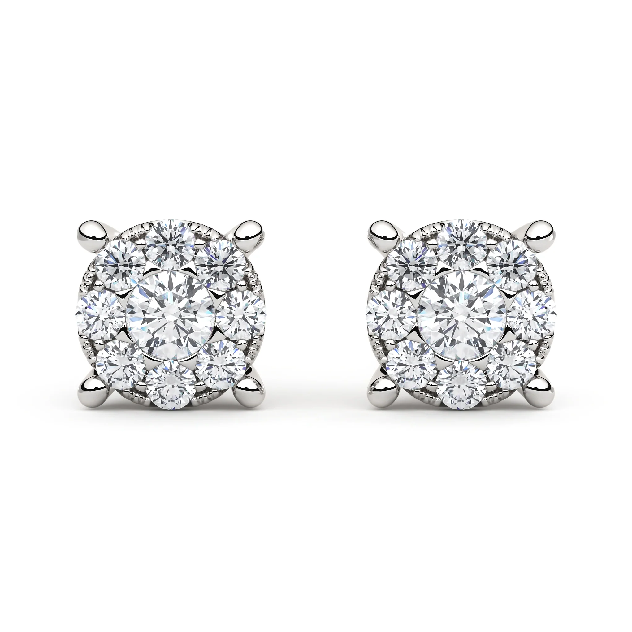 Timanttikorvakorut | 0,27 ct | Suokko Timanttikorut | Emilia K A 18