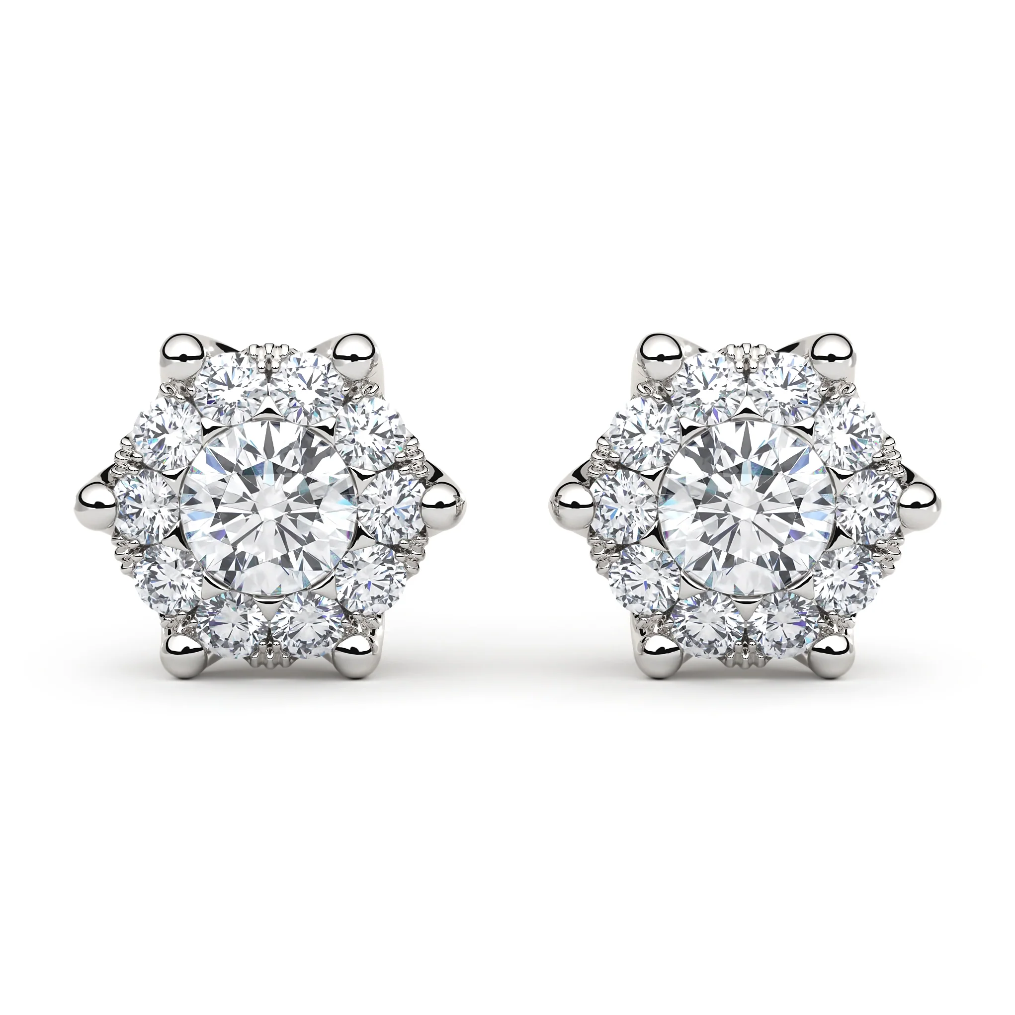 Timanttikorvakorut | 0,54 ct | Suokko Timanttikorut | Grace K A BR15 22