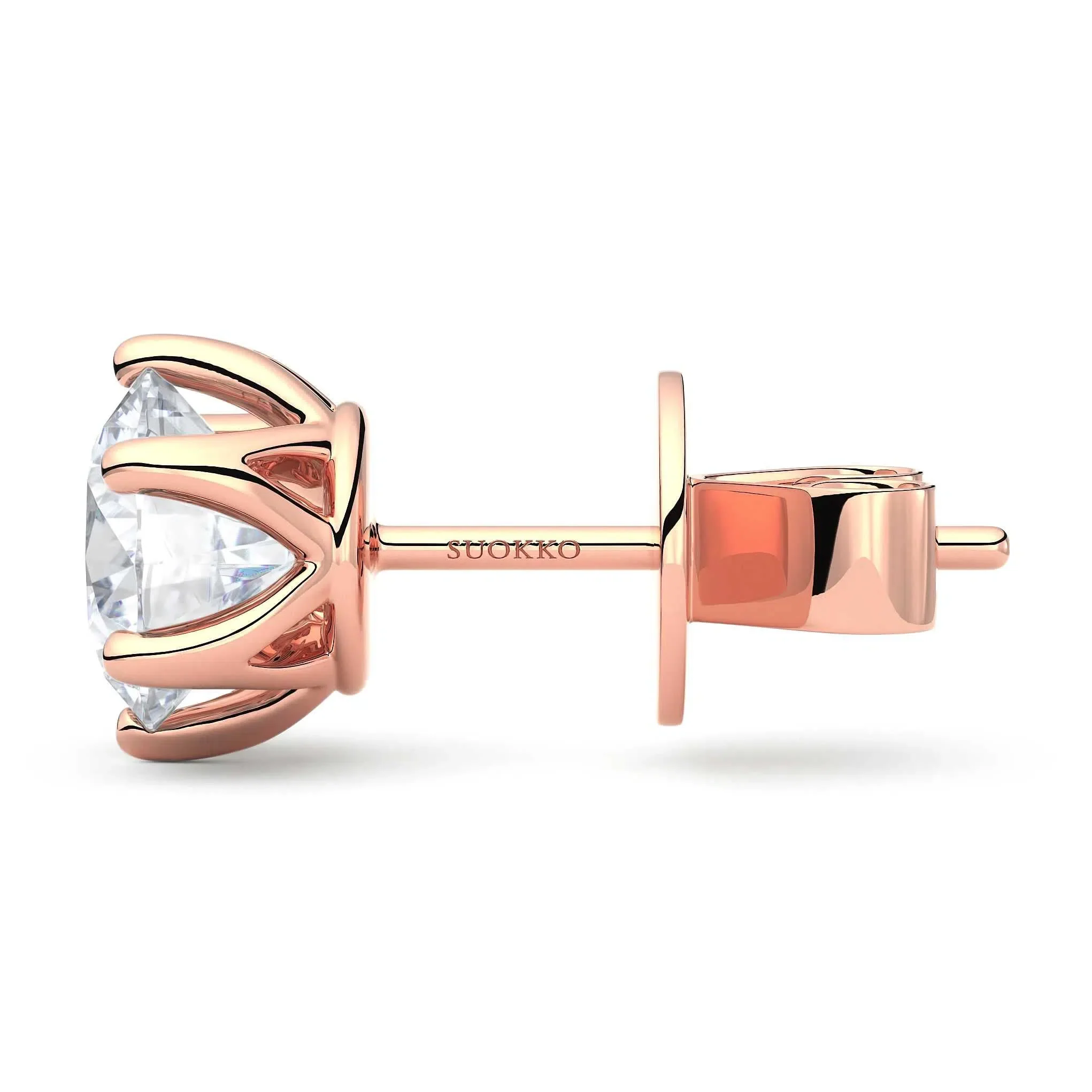 Timanttikorvakorut | 2,00 ct | Suokko Timanttikorut | Grace K A BR100 2 - Image 10