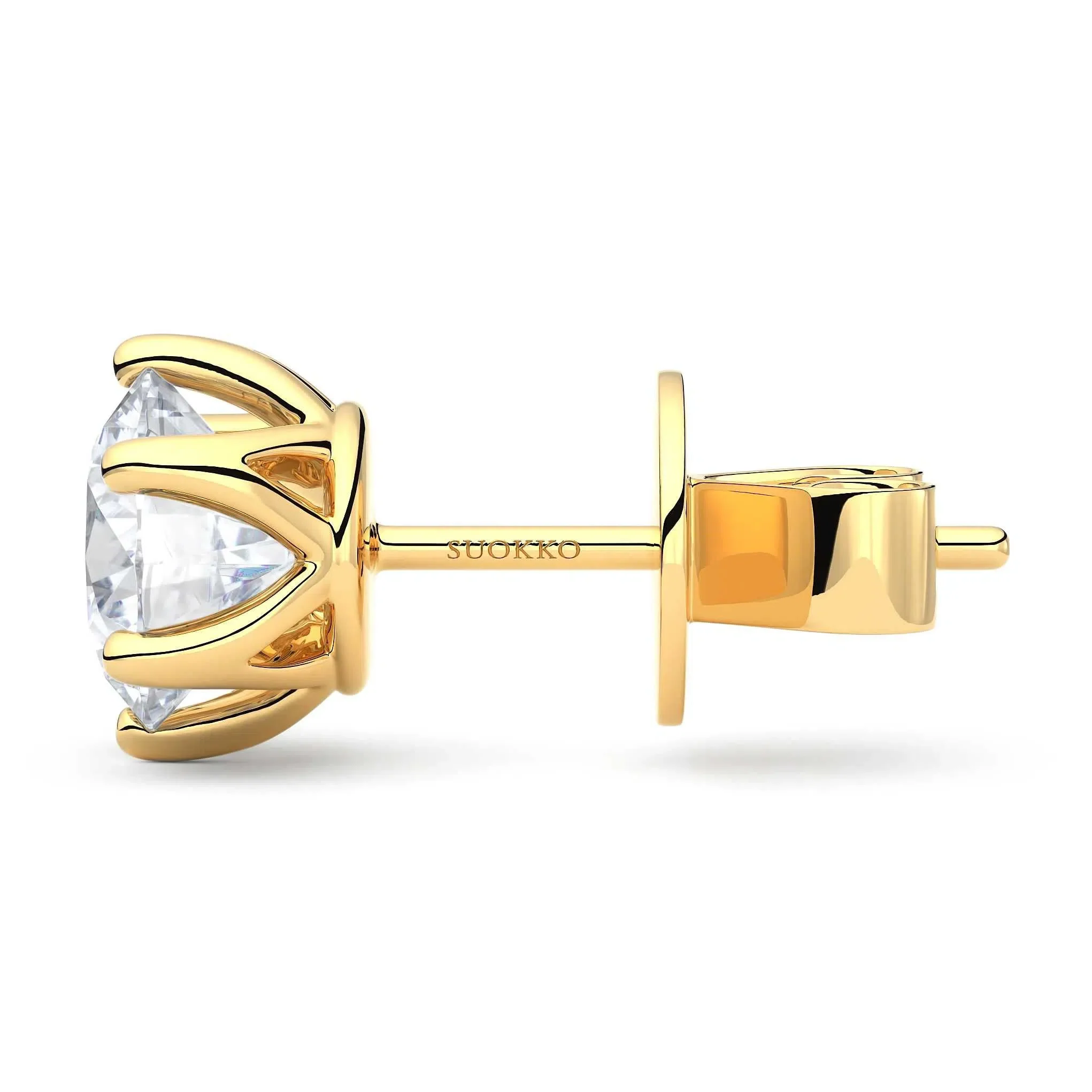 Timanttikorvakorut | 2,00 ct | Suokko Timanttikorut | Grace K A BR100 2 - Image 6