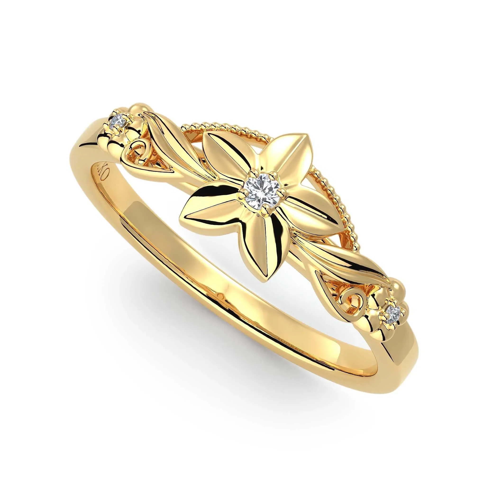 Timanttisormus | 0,023 ct | Suokko Timanttikorut | Daisy S A 3 - Image 5