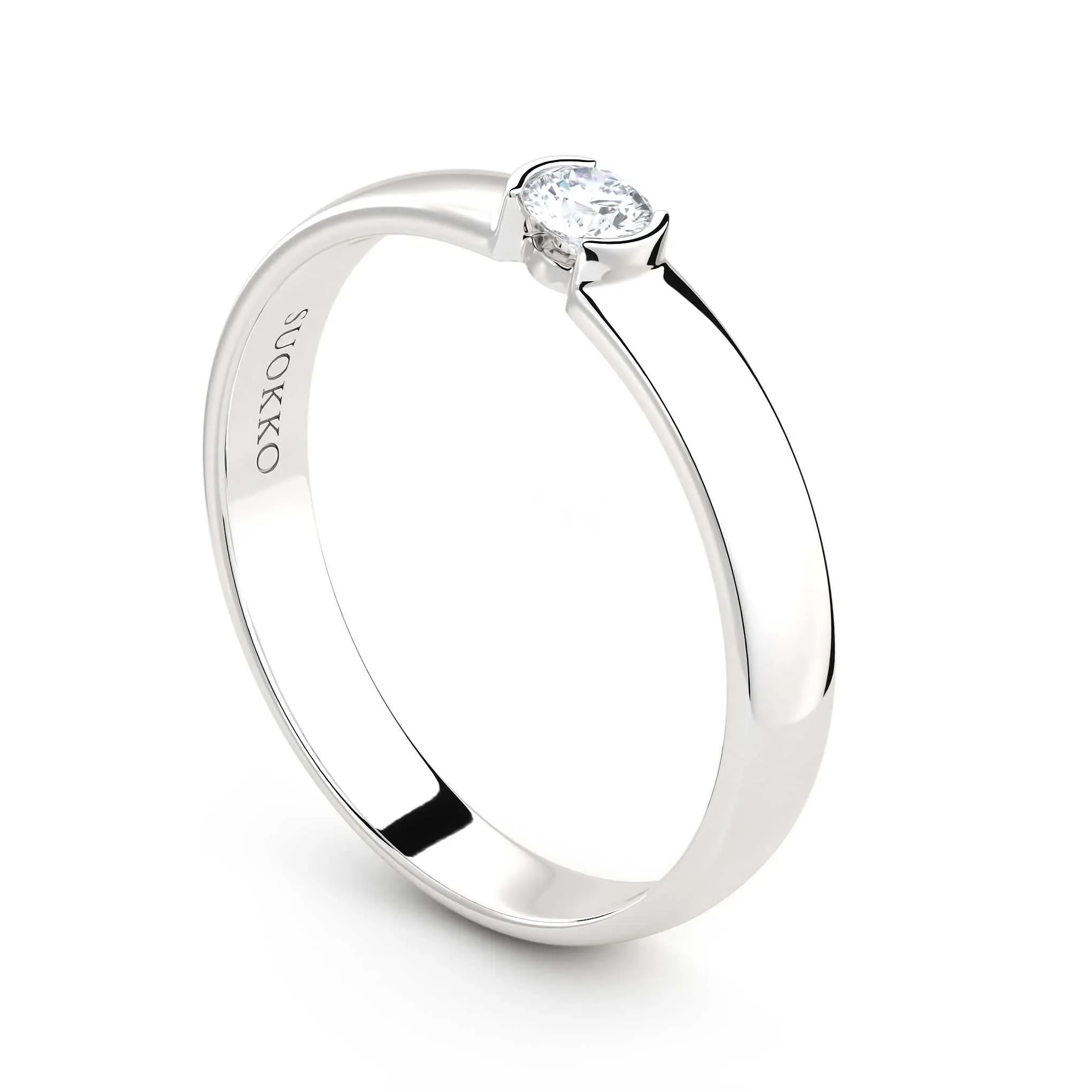 Timanttisormus | 0,10 ct | Suokko Timanttikorut | Lisa S A BR10 1 - Image 2