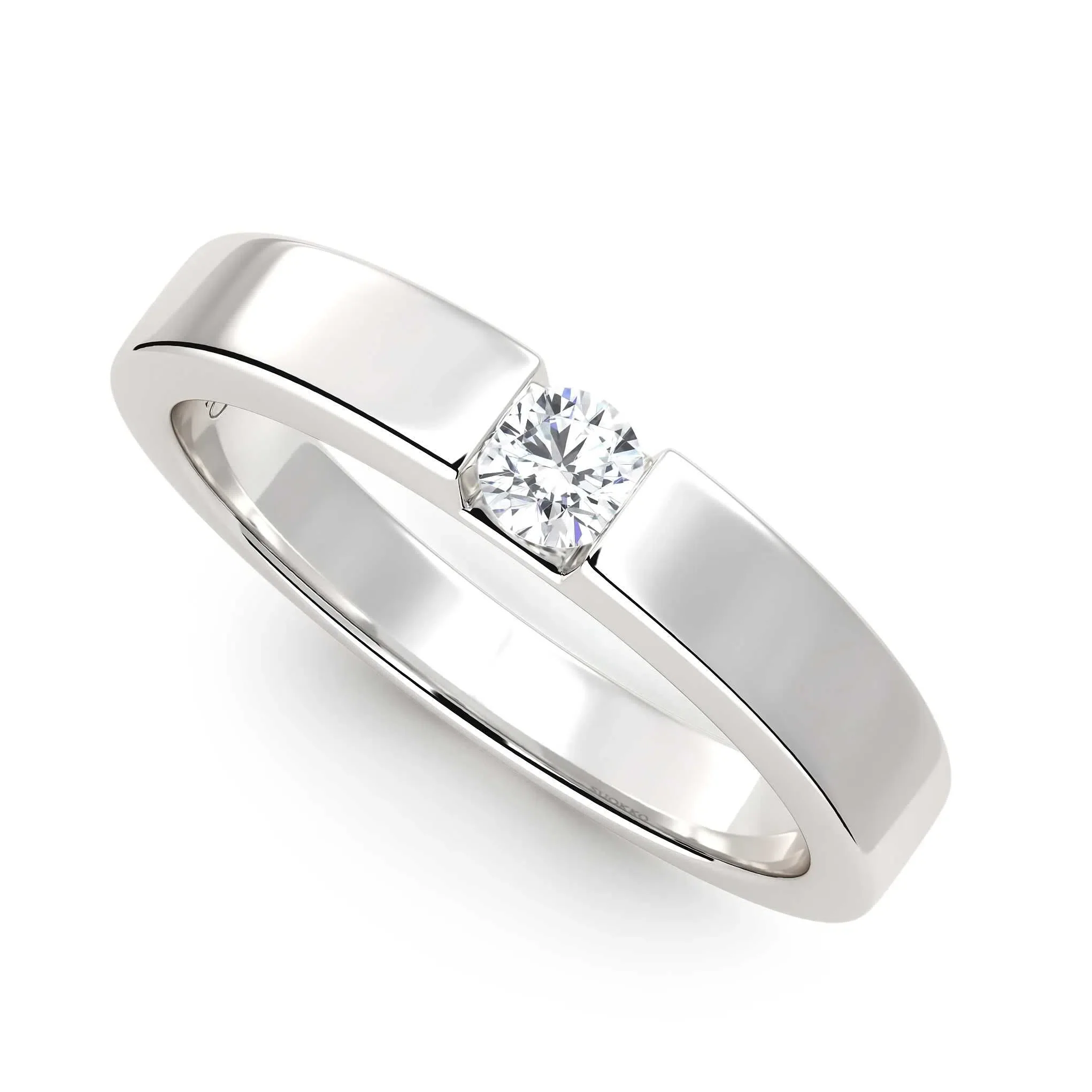 Timanttisormus | 0,15 ct | Suokko Timanttikorut | Luna S A F BR15 1