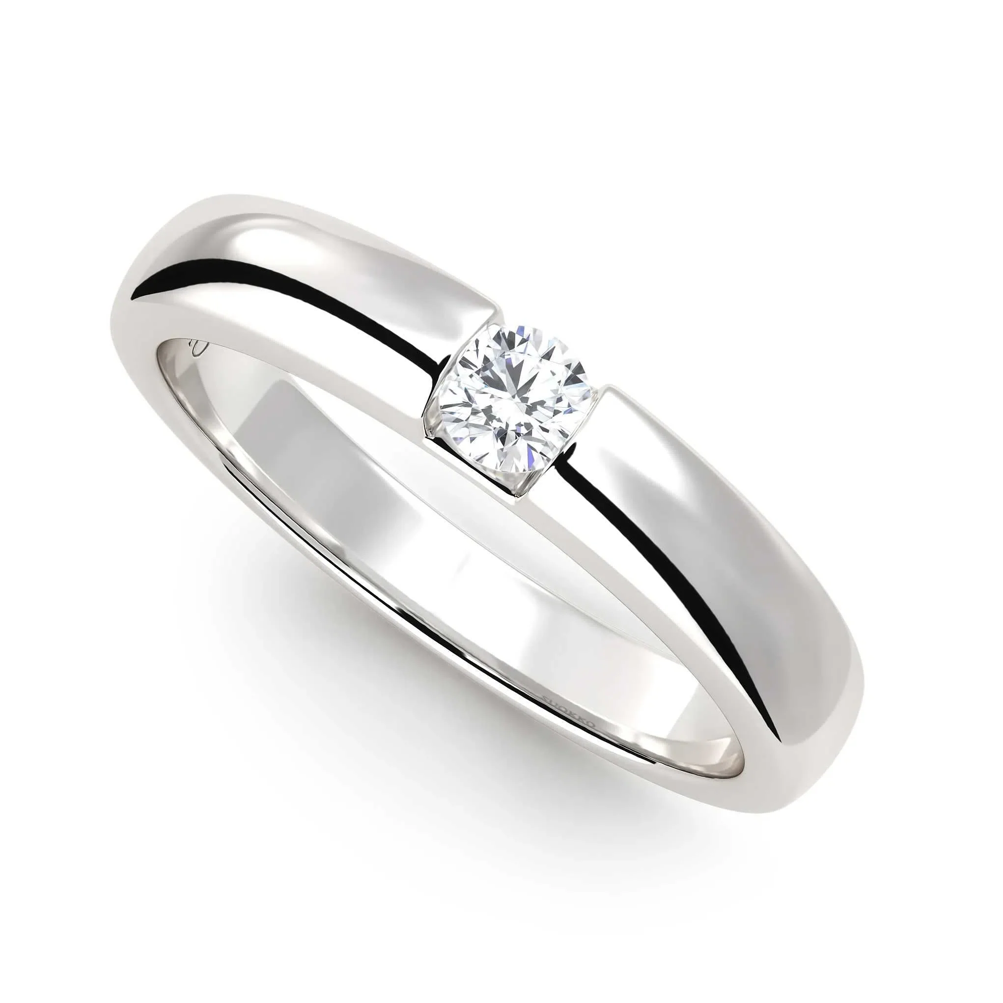 Timanttisormus | 0,15 ct | Suokko Timanttikorut | Luna S A R BR15 1