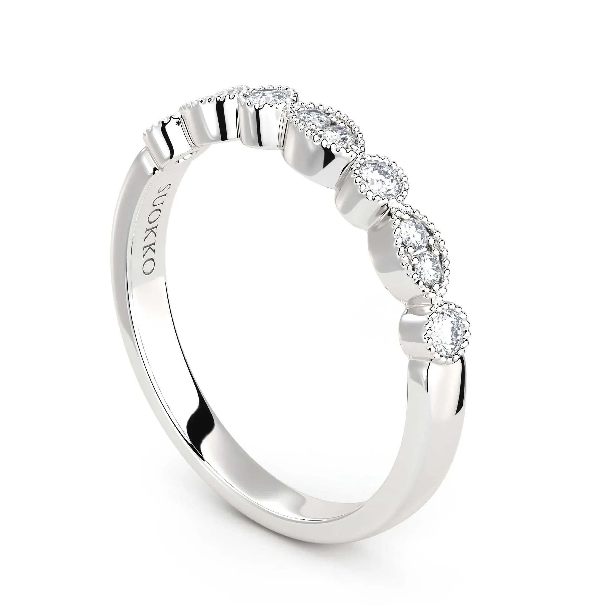 Timanttisormus | 0,18 ct | Suokko Timanttikorut | Rebecca S A 10 - Image 2