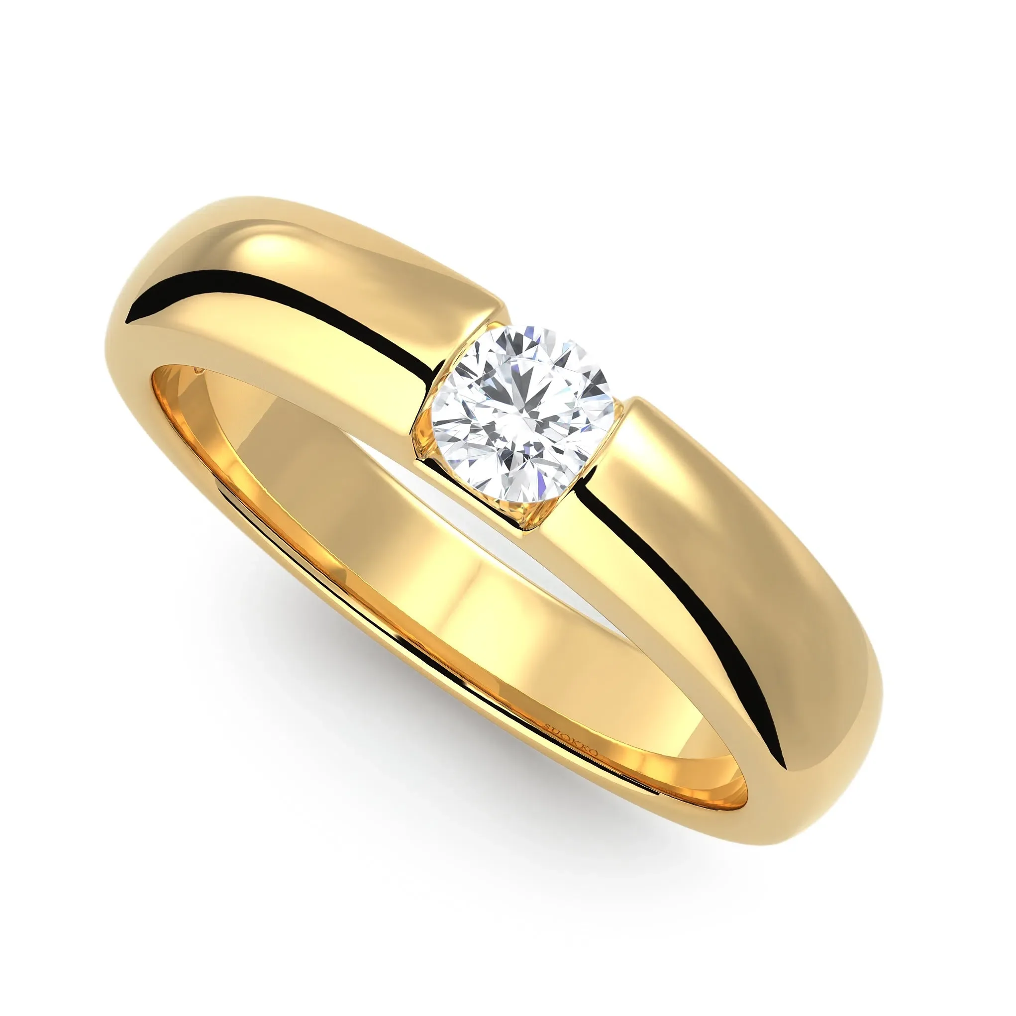 Timanttisormus | 0,23 ct | Suokko Timanttikorut | Luna S B R BR23 1 - Image 5