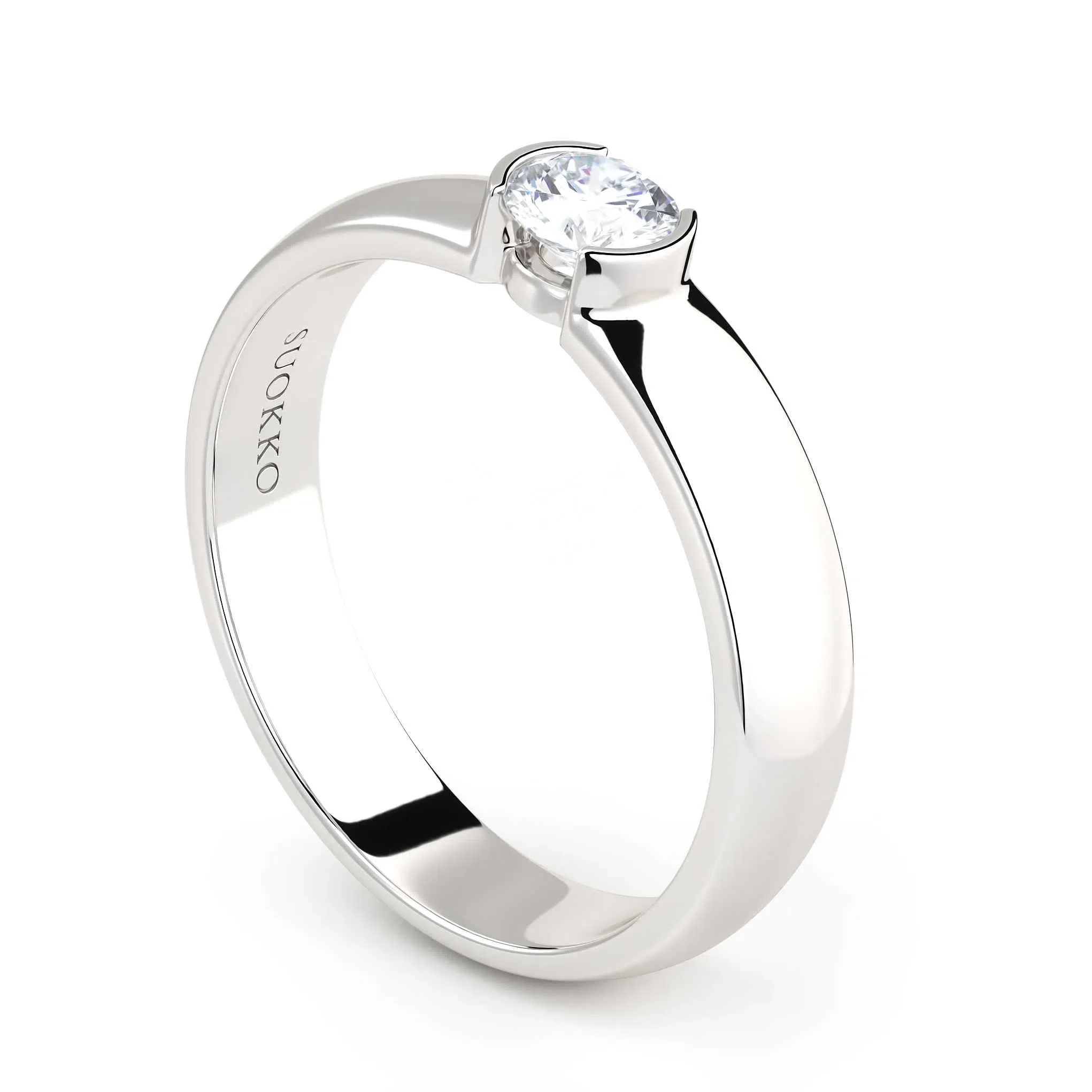 Timanttisormus | 0,24 ct | Suokko Timanttikorut | Lisa S B BR23 1 - Image 2