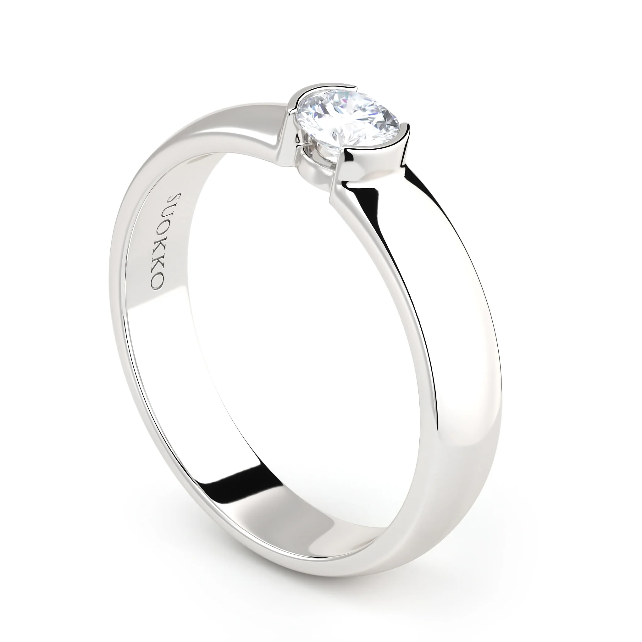 Timanttisormus | 0,24 ct | Suokko Timanttikorut | Lisa S B BR23 1 - Image 2