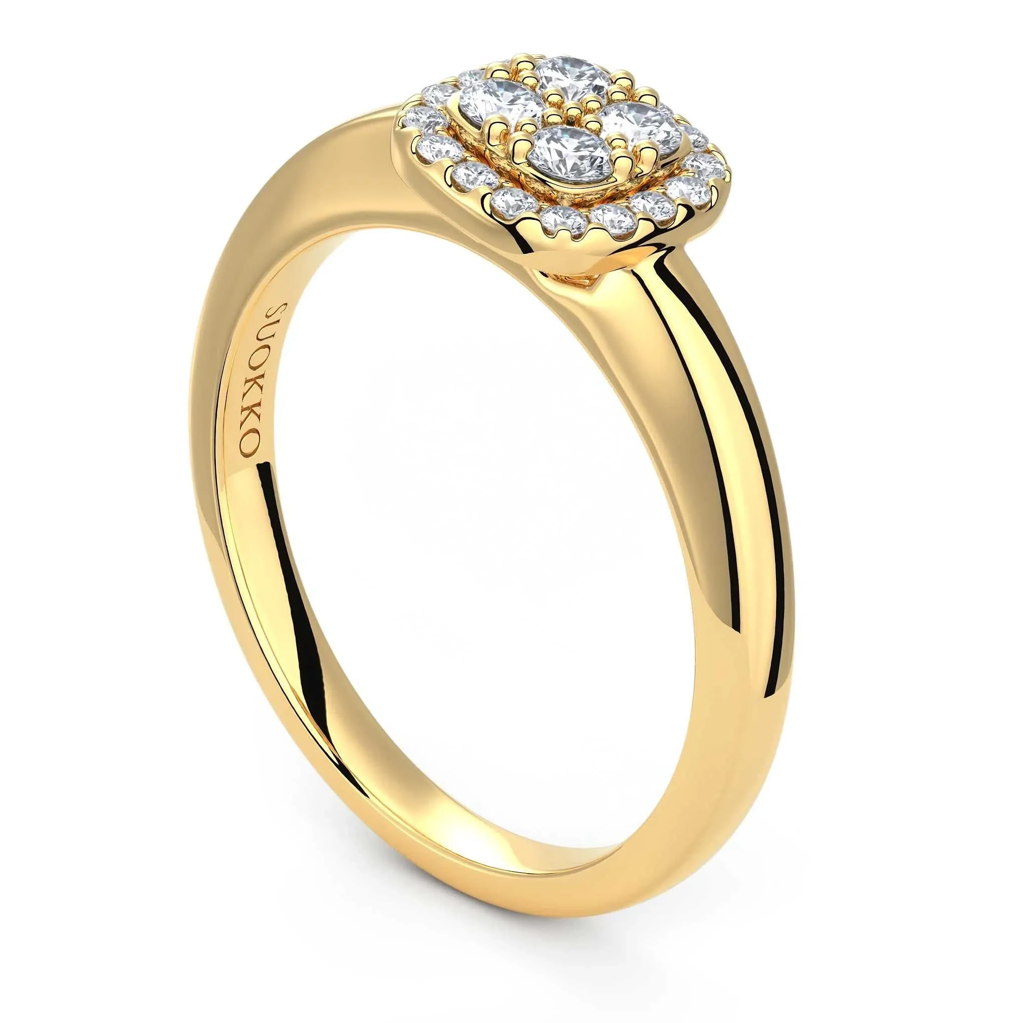 Timanttisormus | 0,25 ct | Suokko Timanttikorut | Emma S F 20 - Image 6