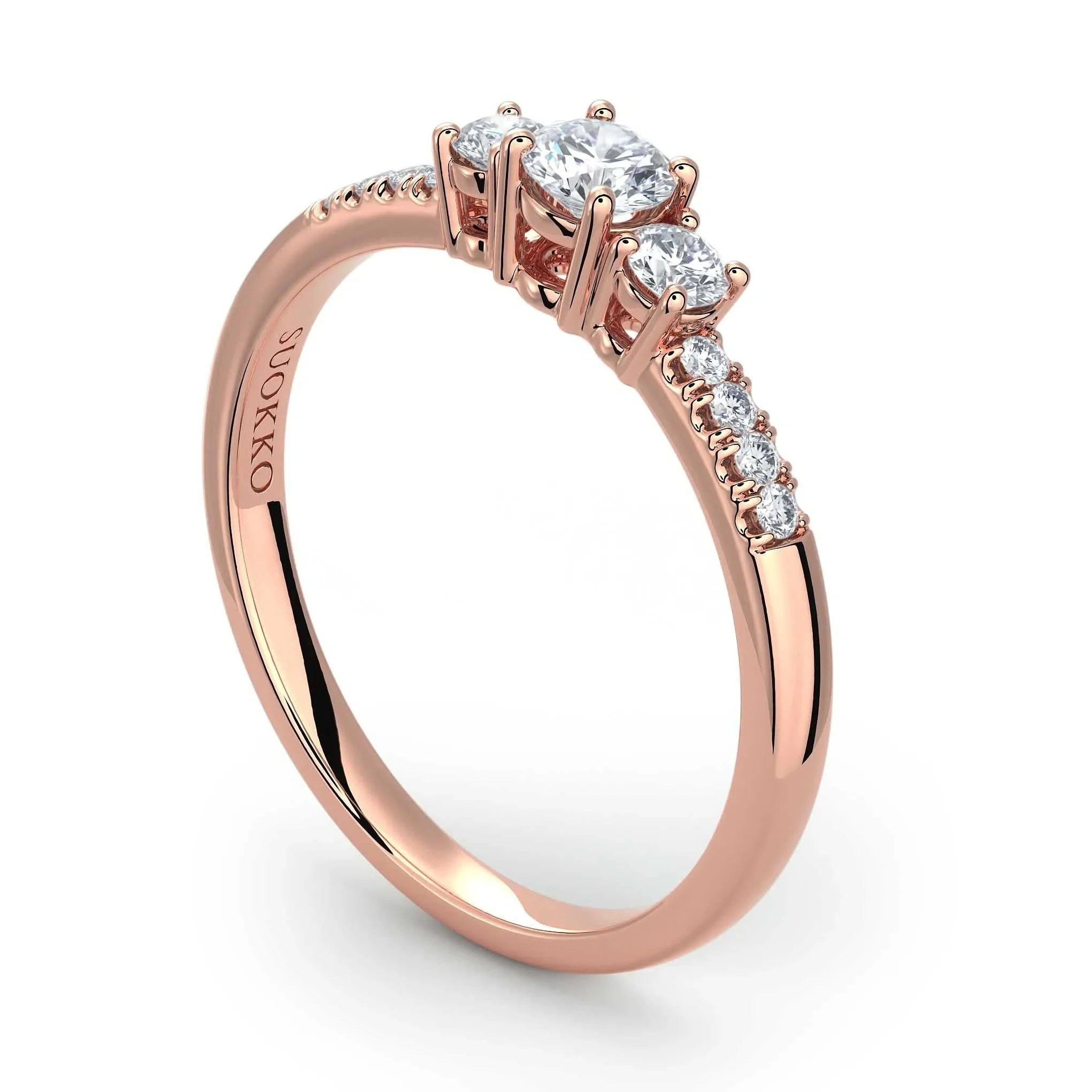 Timanttisormus | 0,34 ct | Suokko Timanttikorut | Amelia S A BR15 11 - Image 10