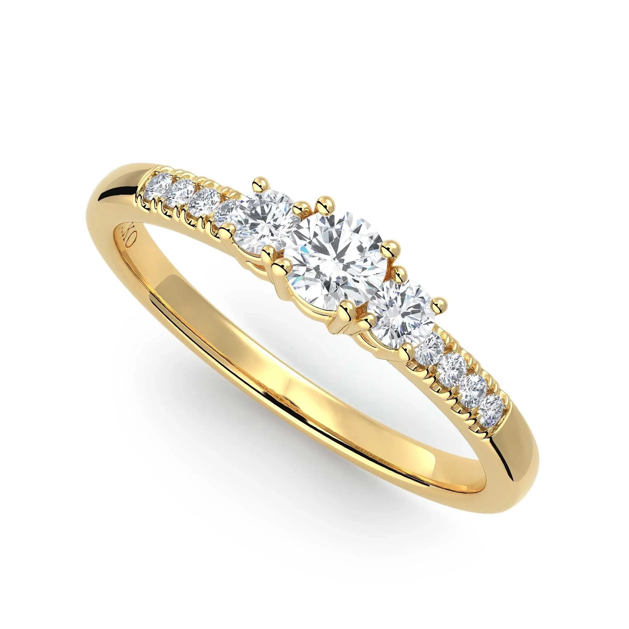 Timanttisormus | 0,34 ct | Suokko Timanttikorut | Amelia S A BR15 11 - Image 5