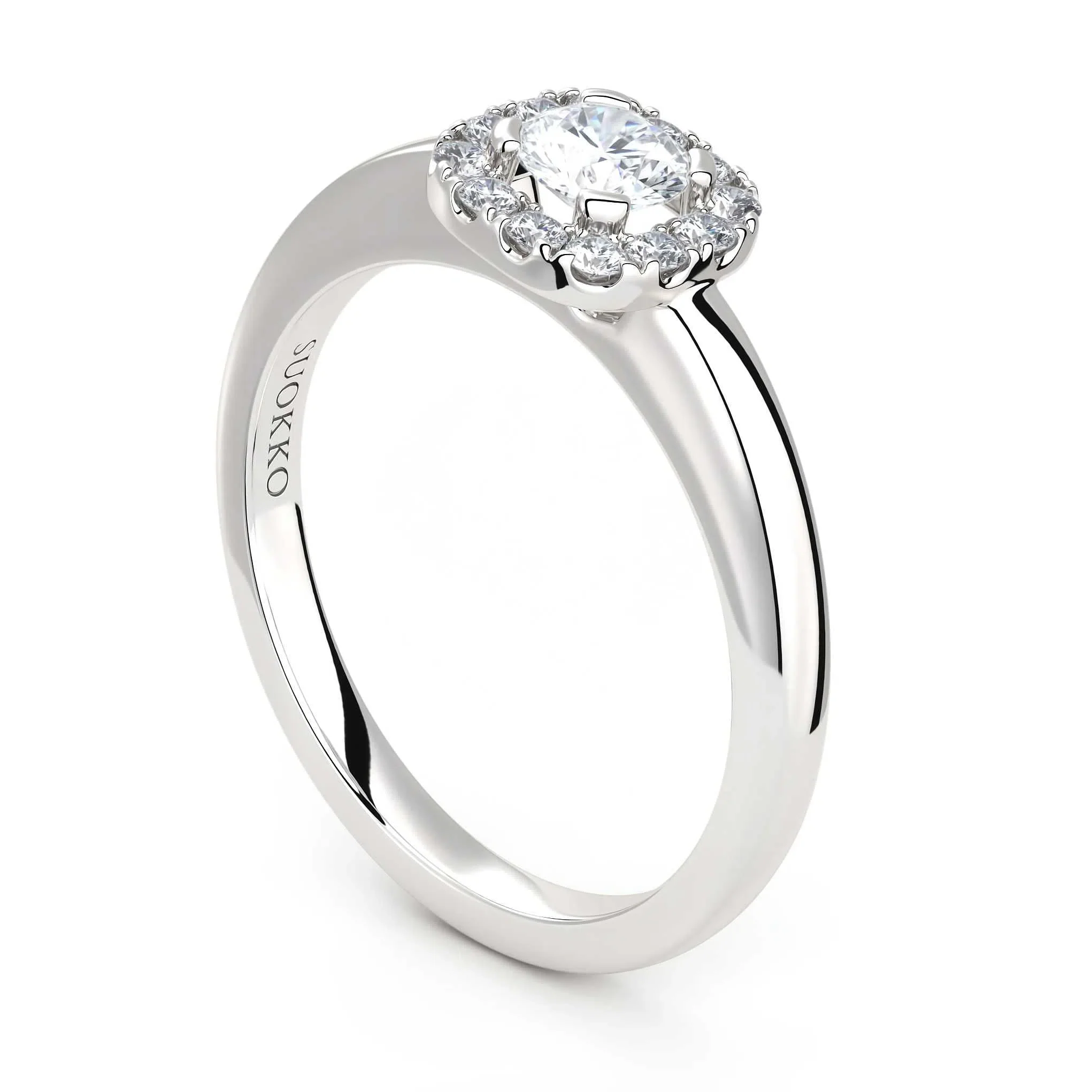 Timanttisormus | 0,41 ct | Suokko Timanttikorut | Emma S B BR30 13 - Image 2