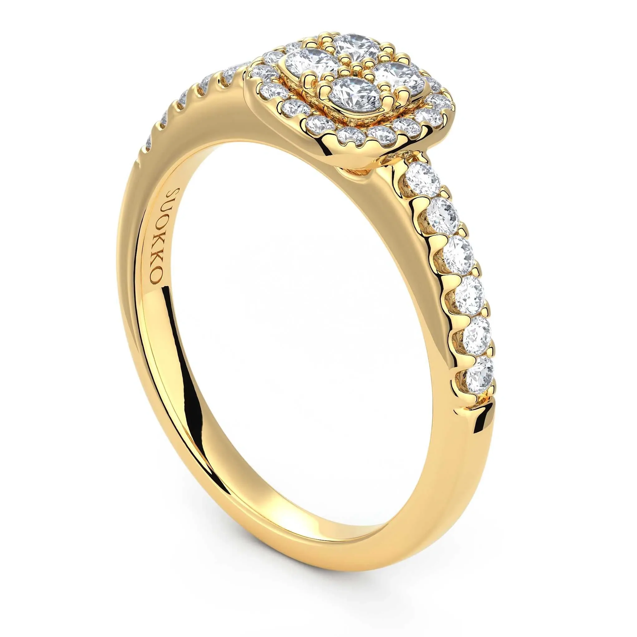 Timanttisormus | 0,42 ct | Suokko Timanttikorut | Emma S D 32 - Image 6