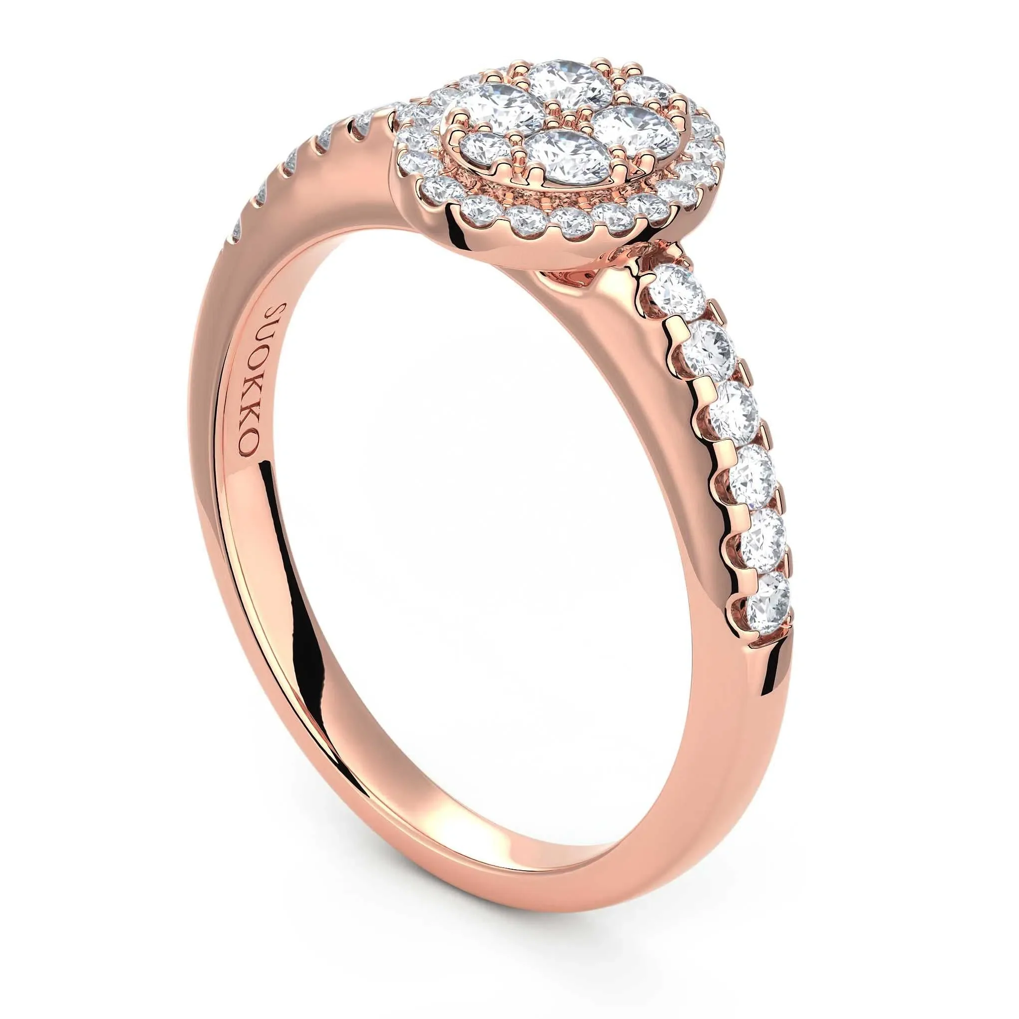 Timanttisormus | 0,44 ct | Suokko Timanttikorut | Emma S H 38 - Image 10