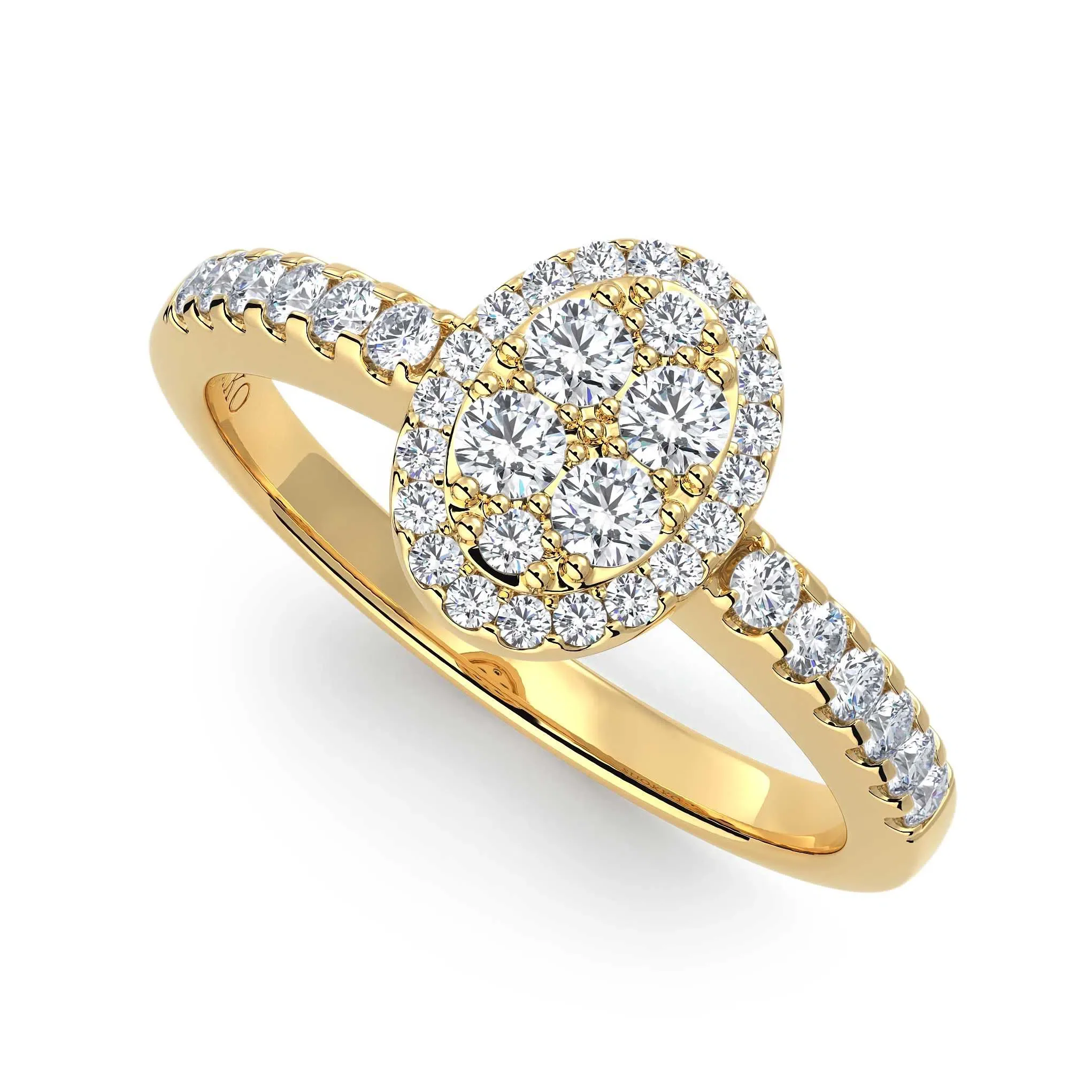 Timanttisormus | 0,44 ct | Suokko Timanttikorut | Emma S H 38 - Image 5