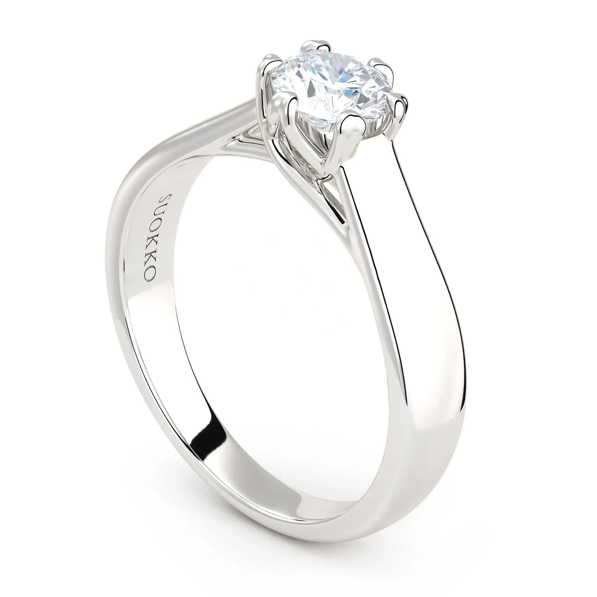 Timanttisormus | 0,50 ct | Suokko Timanttikorut | Julia S A BR50 1 - Image 2