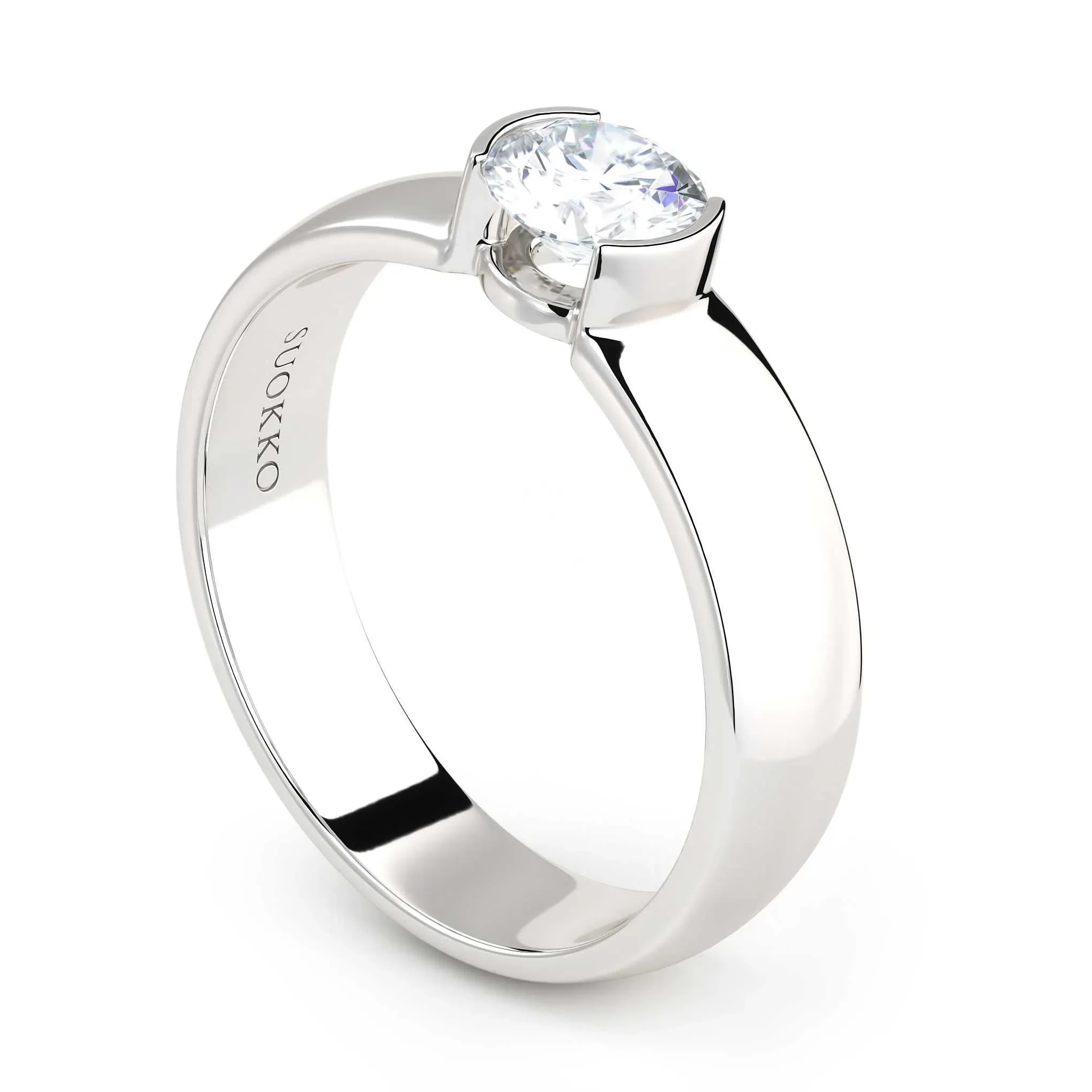 Timanttisormus | 0,50 ct | Suokko Timanttikorut | Lisa S C BR50 1 - Image 2