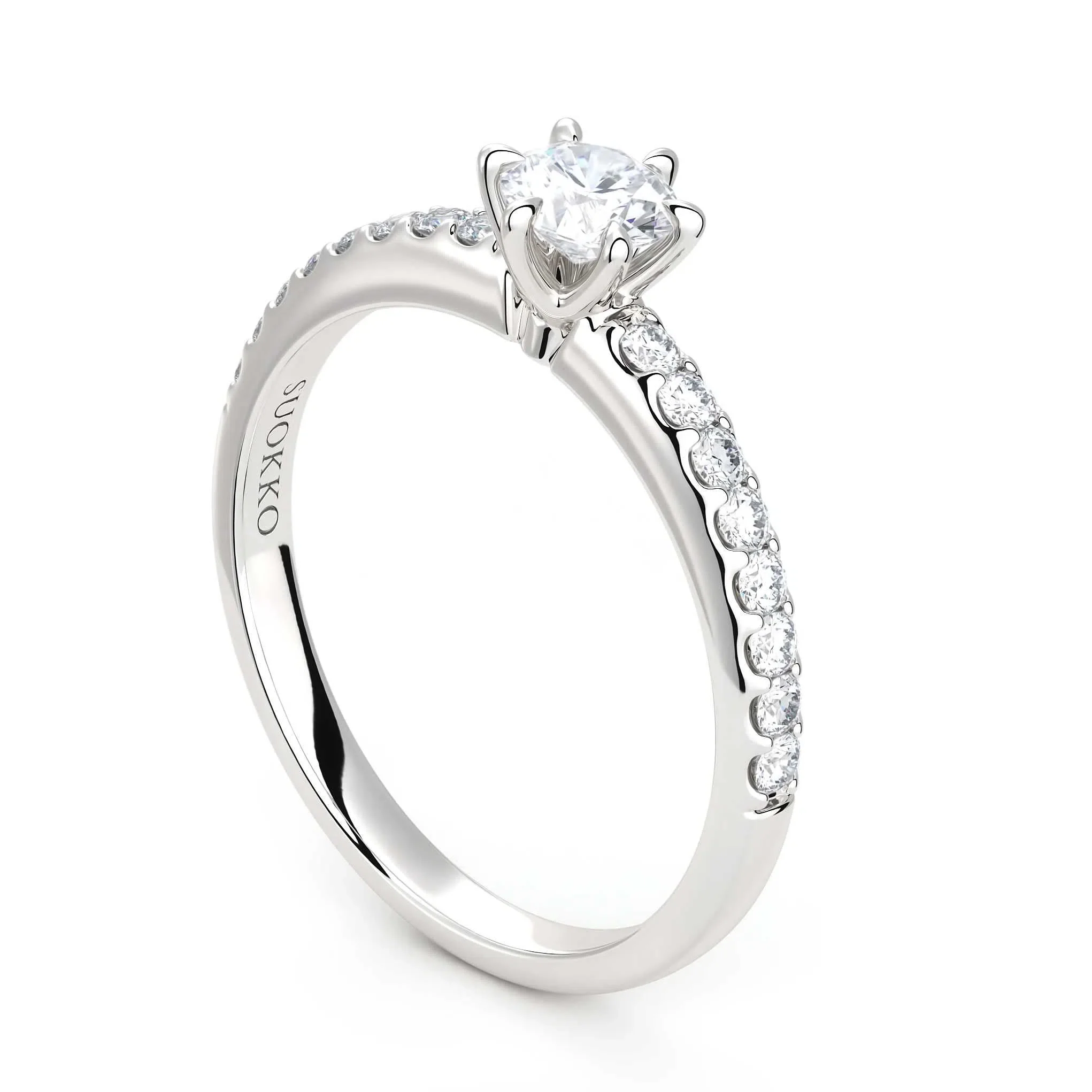 Timanttisormus | 0,52 ct | Suokko Timanttikorut | Ella S A BR30 17 - Image 2