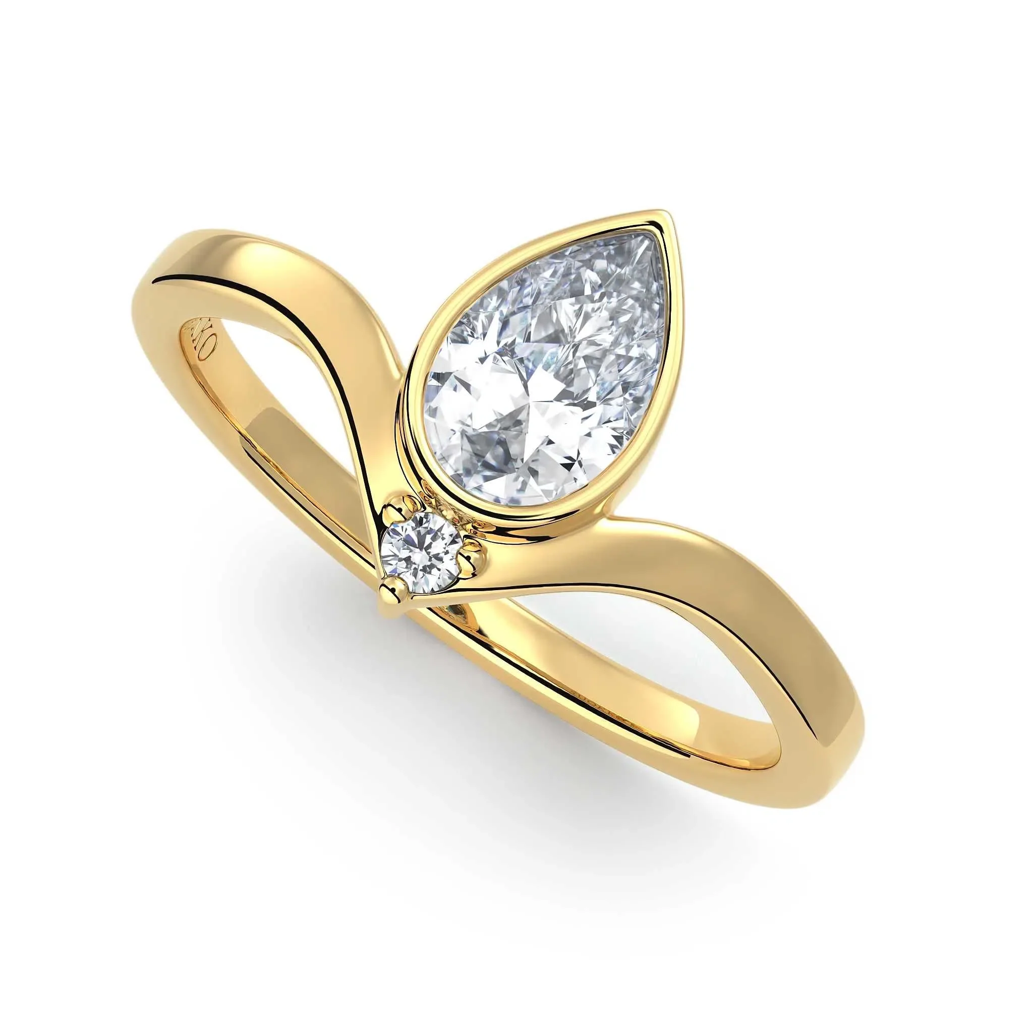 Timanttisormus | 0,52 ct | Suokko Timanttikorut | Joanna S A PS50 2 - Image 5