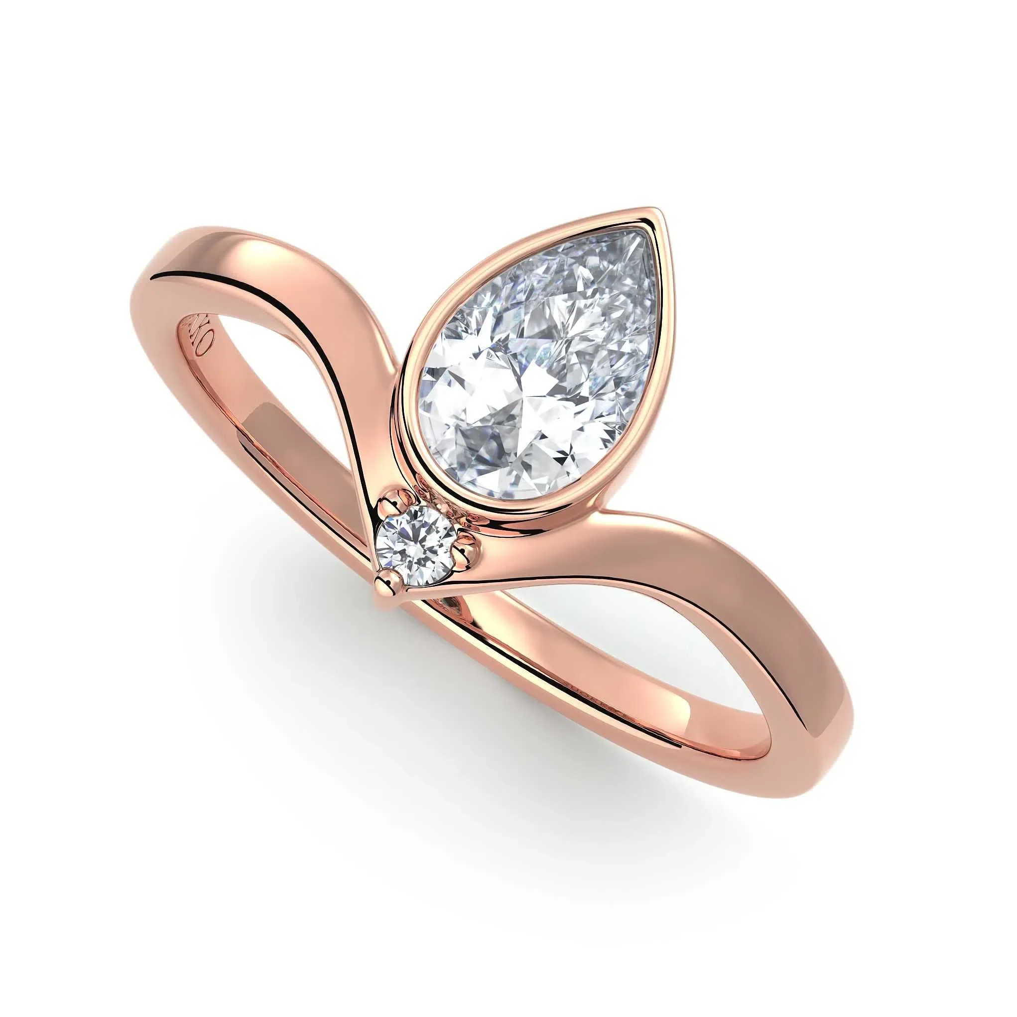 Timanttisormus | 0,52 ct | Suokko Timanttikorut | Joanna S A PS50 2 - Image 9