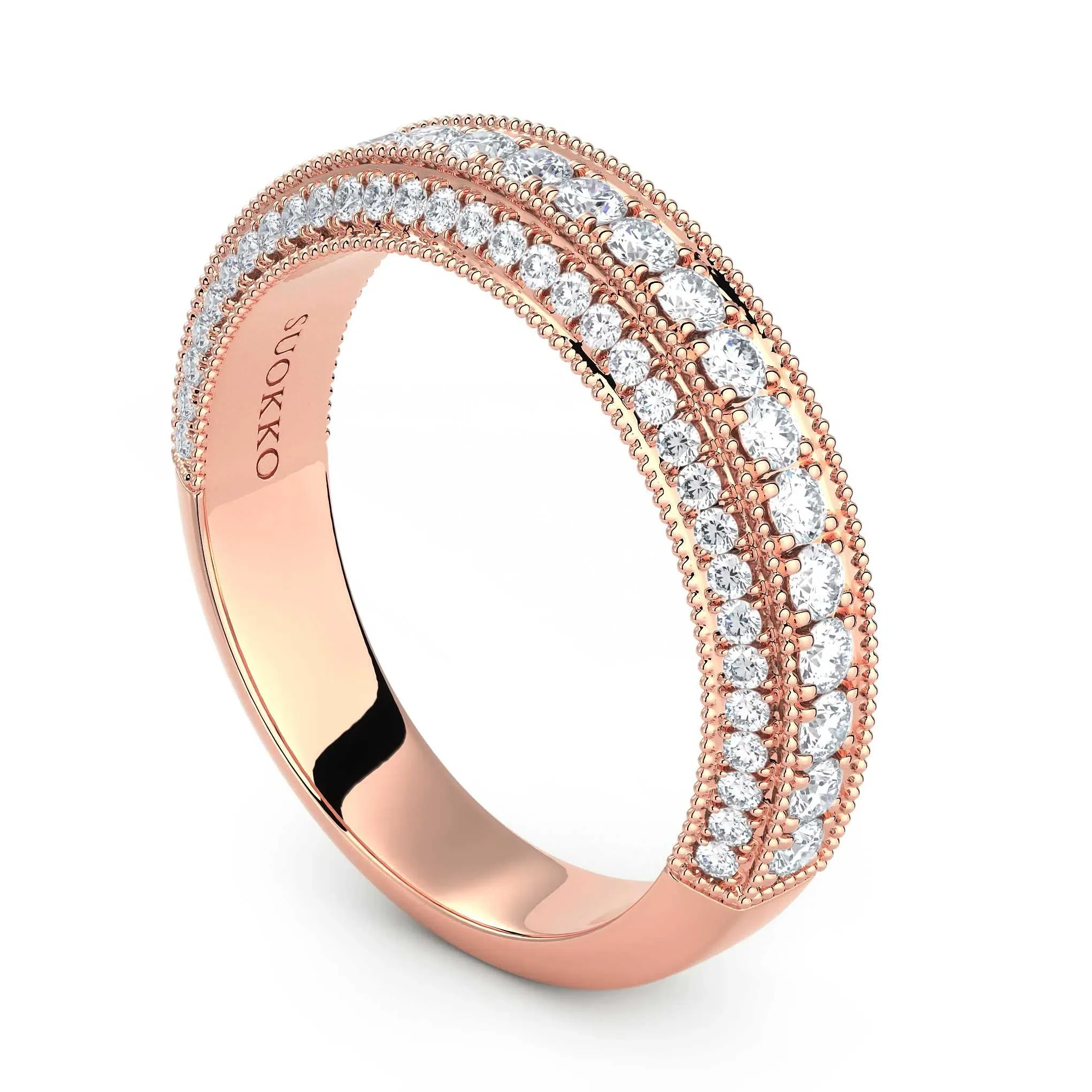 Timanttisormus | 0,58 ct | Suokko Timanttikorut | Rebecca S F 81 - Image 10