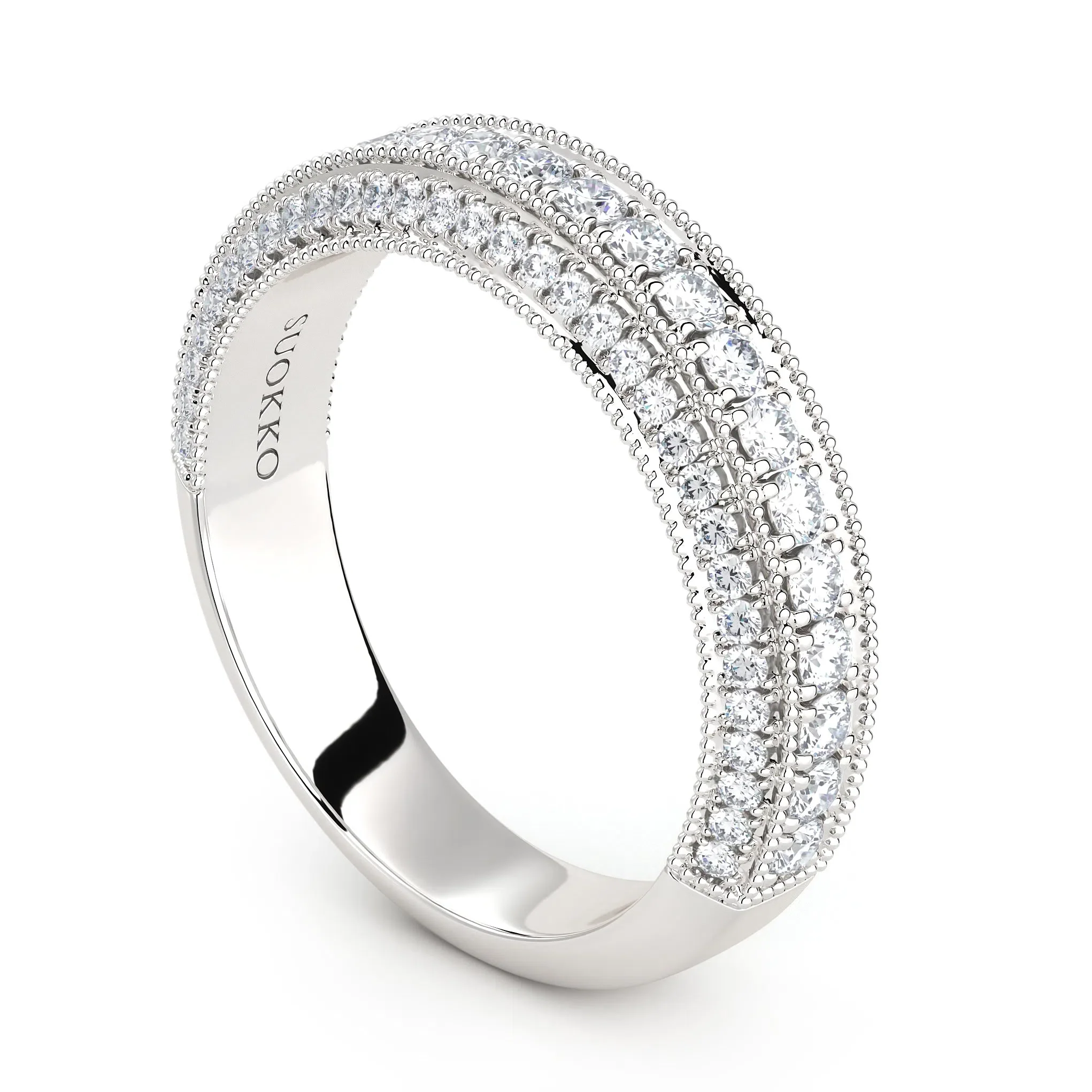 Timanttisormus | 0,61 ct | Suokko Timanttikorut | Rebecca S F 81 - Image 2