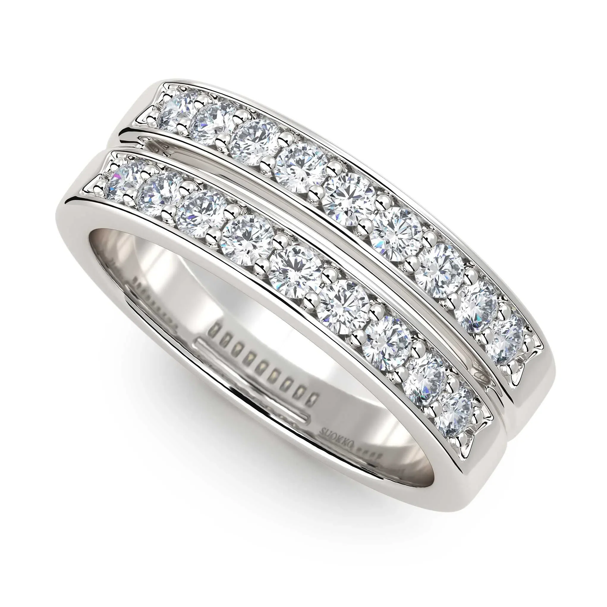Timanttisormus | 0,63 ct | Suokko Timanttikorut | Giselle S A 18