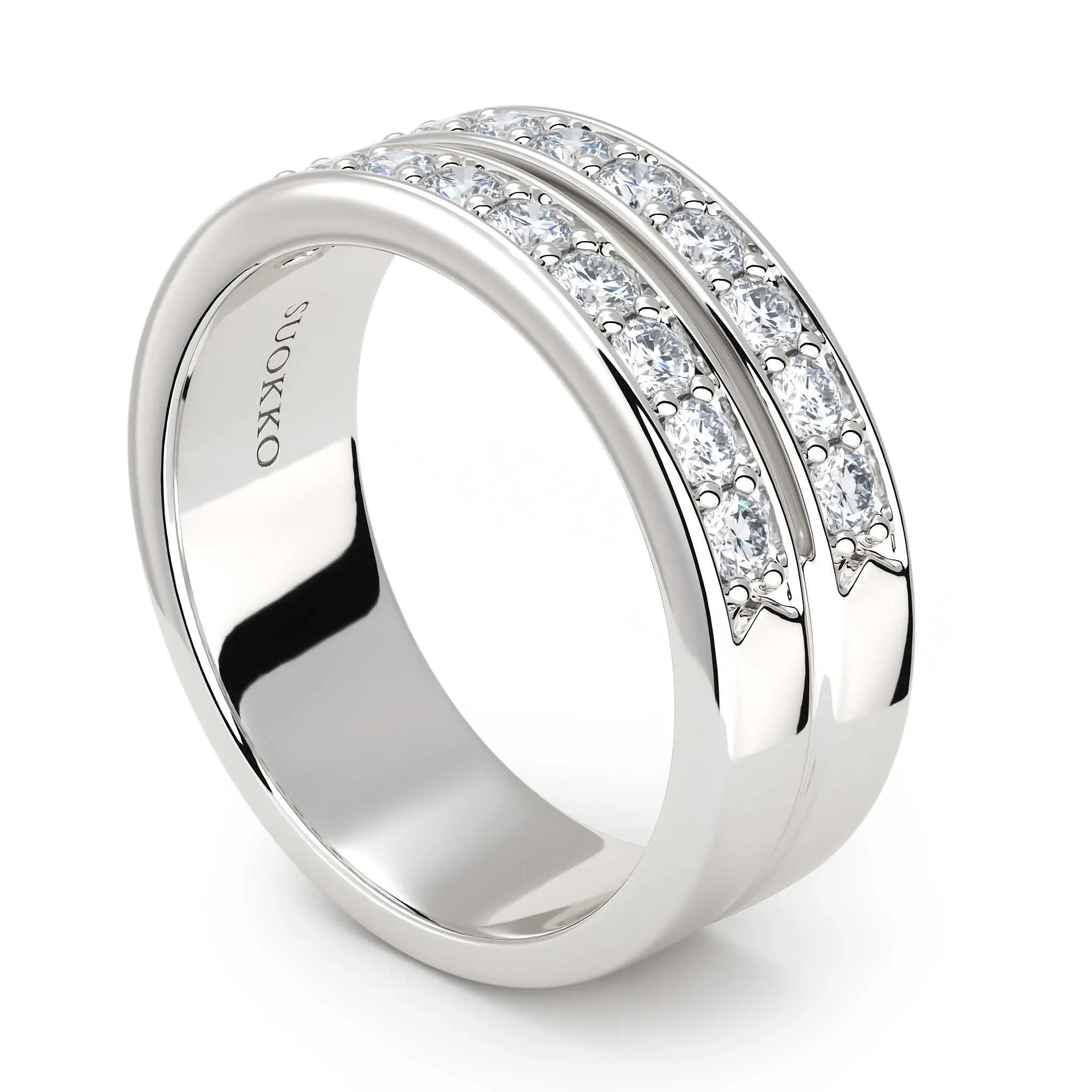 Timanttisormus | 0,63 ct | Suokko Timanttikorut | Giselle S A 18 - Image 2