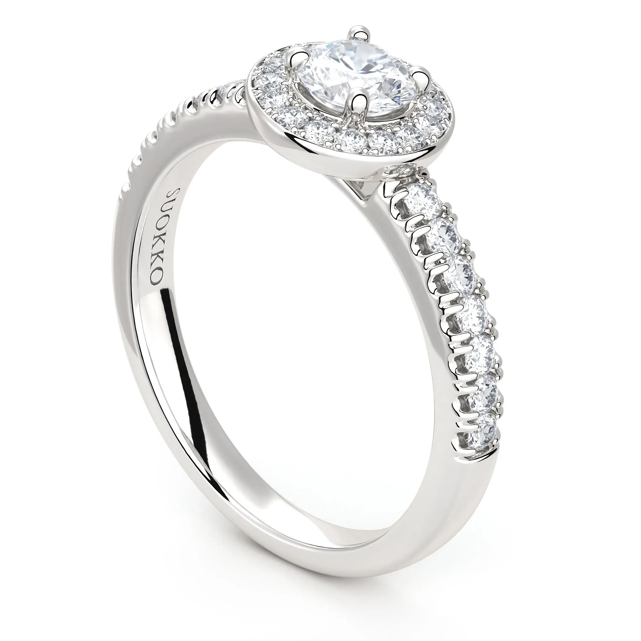 Timanttisormus | 0,67 ct | Suokko Timanttikorut | Livia S B BR40 31 - Image 2