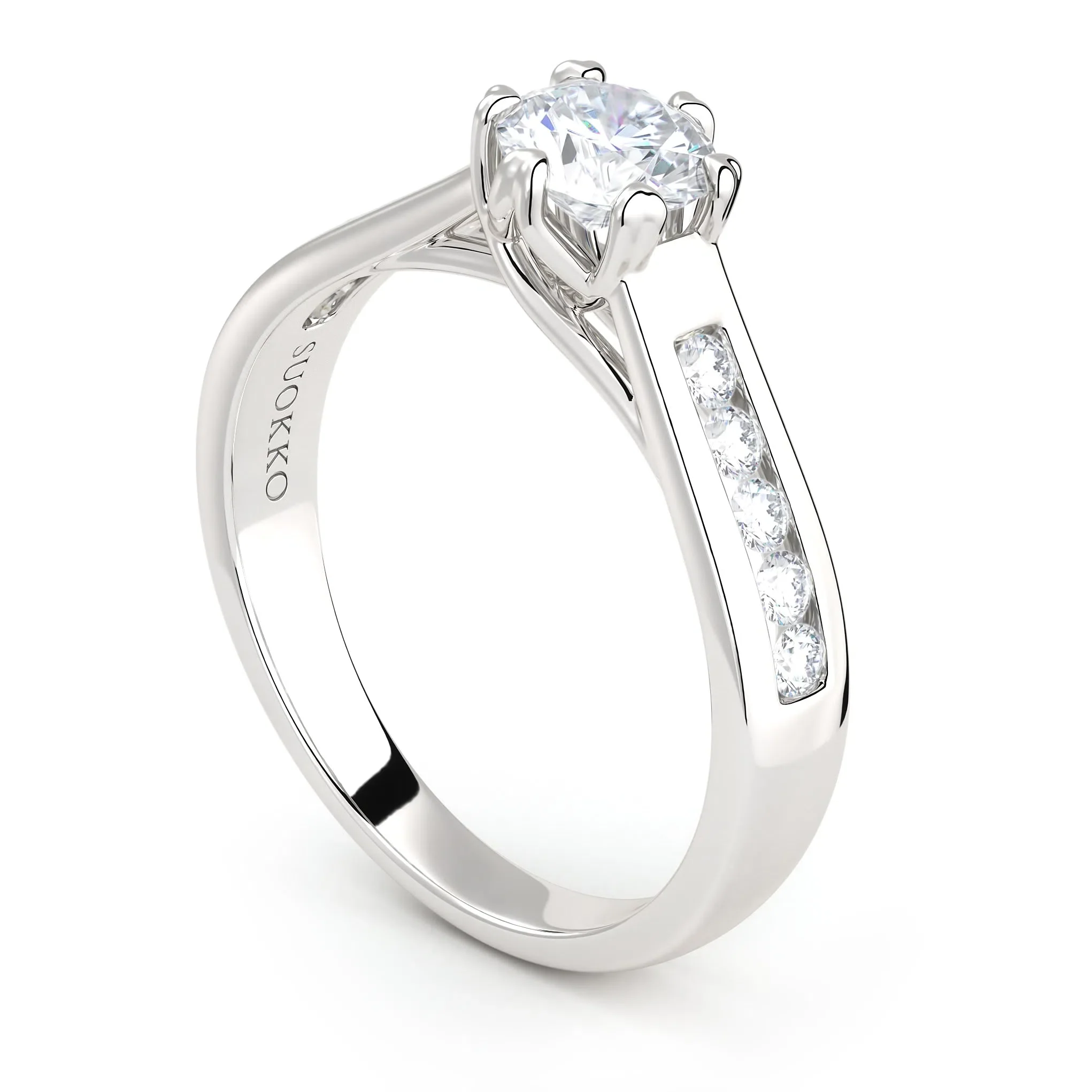 Timanttisormus | 0,75 ct | Suokko Timanttikorut | Julia S A BR50 11 - Image 2