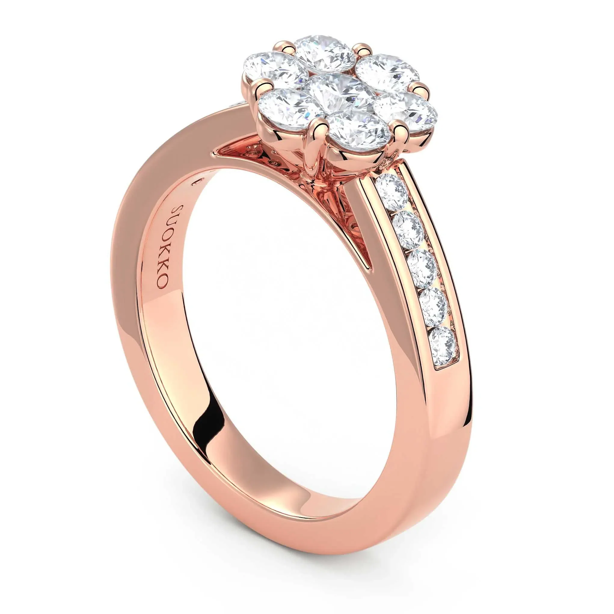 Timanttisormus | 0,93 ct | Suokko Timanttikorut | Claudia S A 17 - Image 10