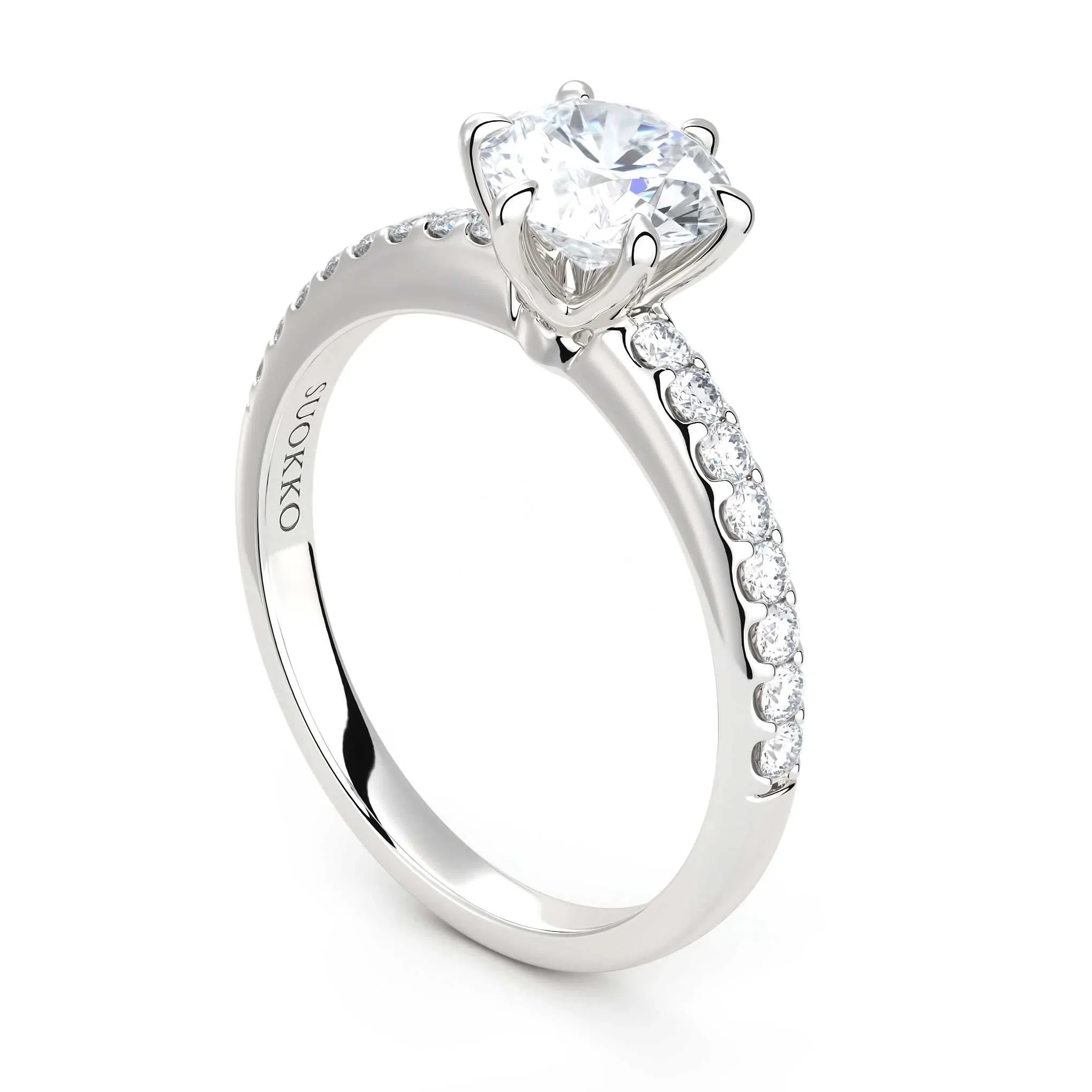 Timanttisormus | 1,12 ct | Suokko Timanttikorut | Ella S A BR90 17 - Image 2