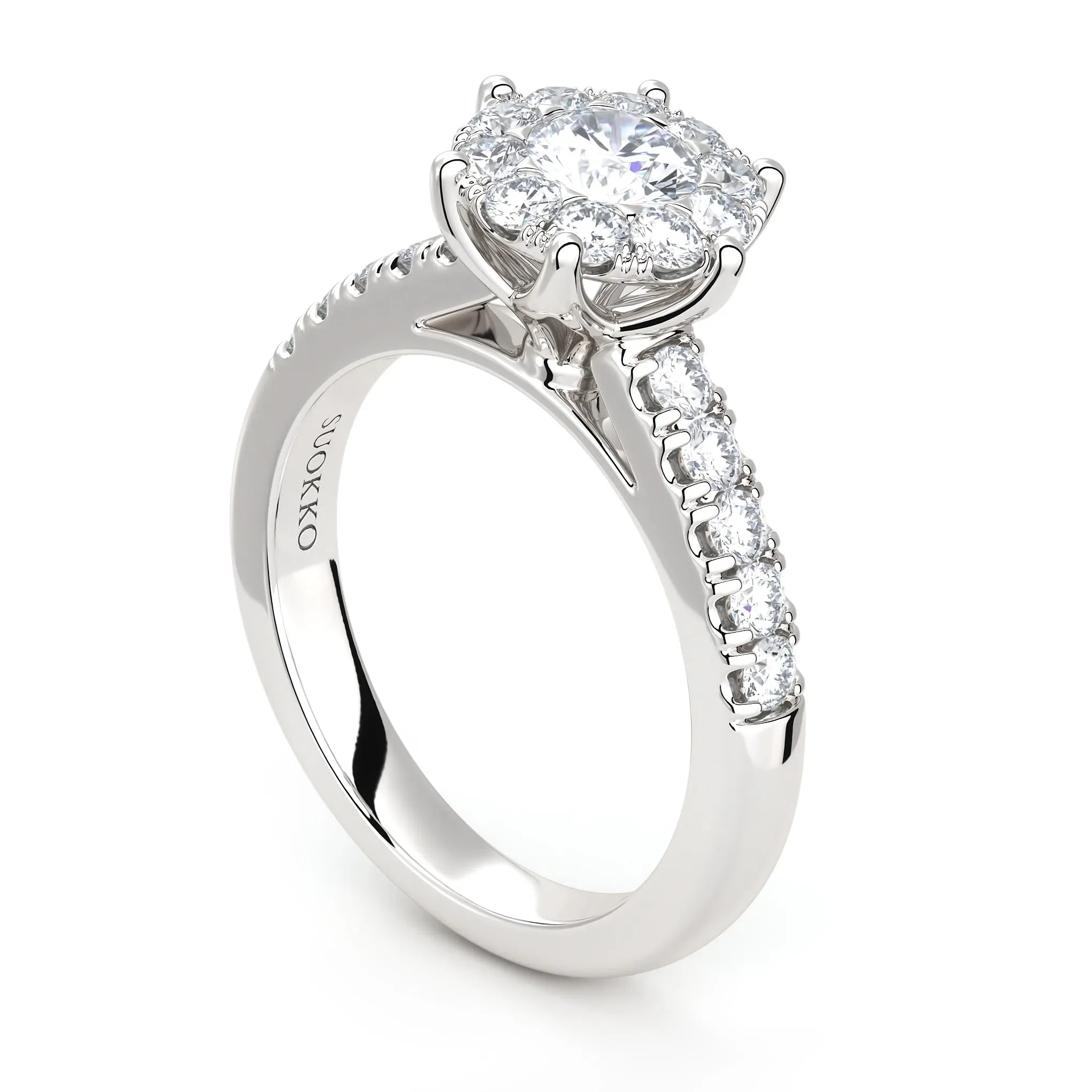 Timanttisormus | 1,12 ct | Suokko Timanttikorut | Grace S E BR40 21 - Image 2