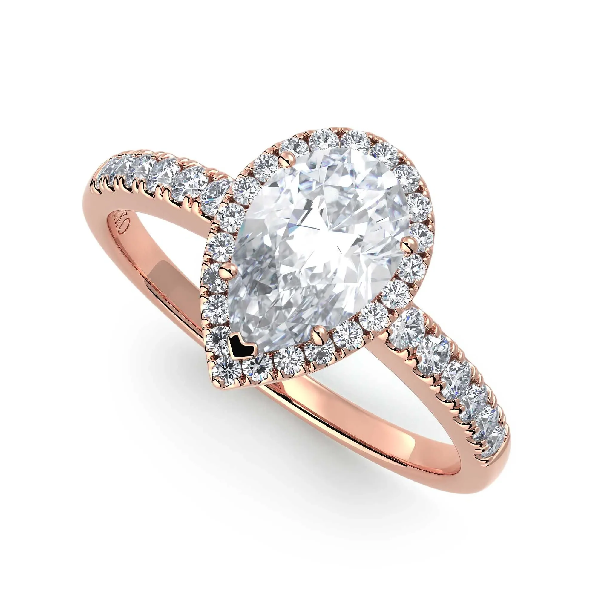 Timanttisormus | 1,18 ct | Suokko Timanttikorut | Elise S A PS90 35 - Image 9